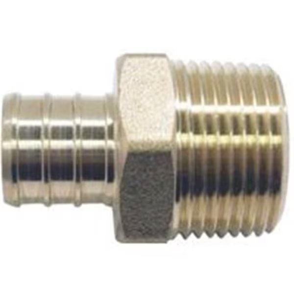 Adapter Pex 1In Brass Male APXMA11, House, Mfr#: HO819143